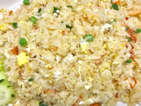 Crab & Shrimp Fried Rice.