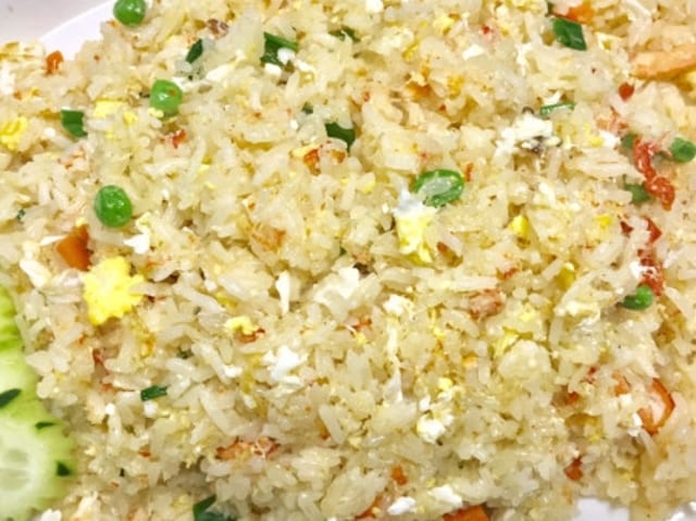 Crab & Shrimp Fried Rice.
