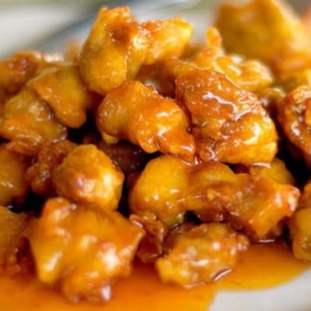 Lunch Orange Chicken.