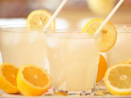 Homemade Lemonade.