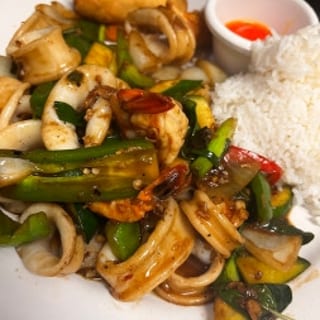 Spicy Squid & Shrimp