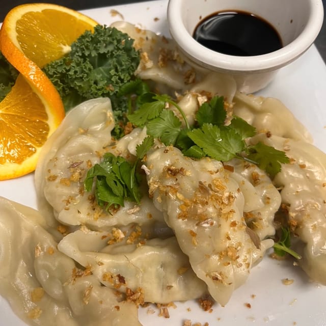 Steamed Dumplings.