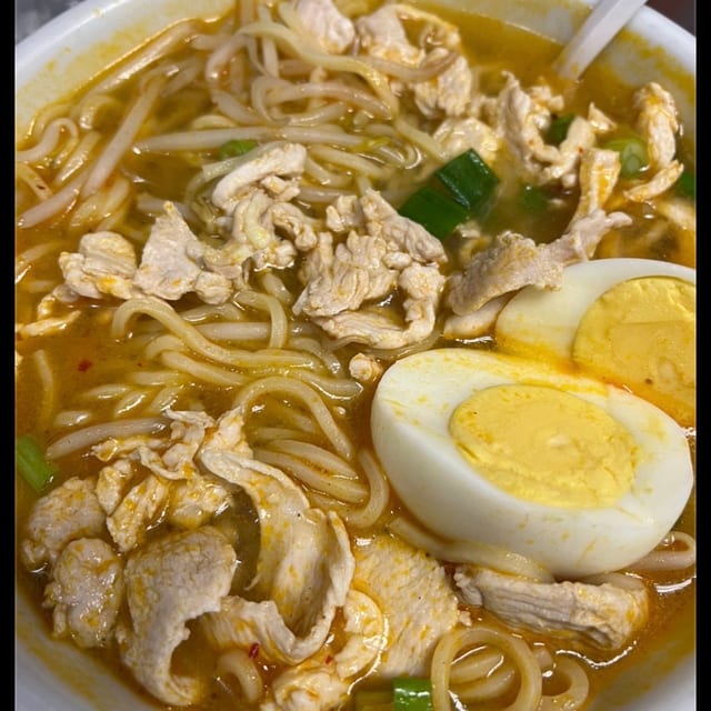 Ramen Noodles Soup.