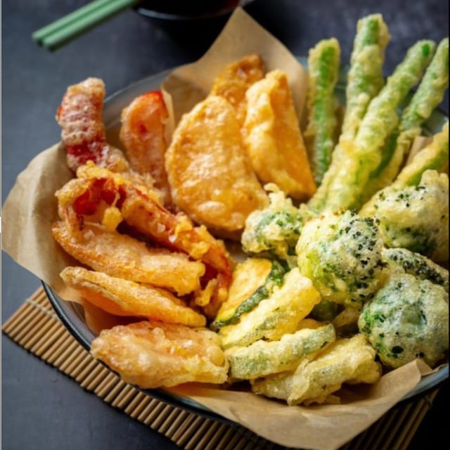 Tempura Vegetables.
