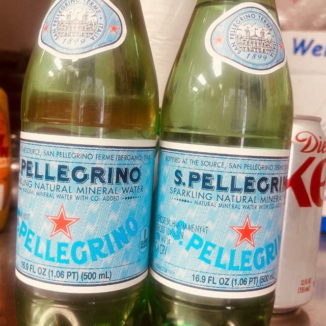 Sparkling Water.