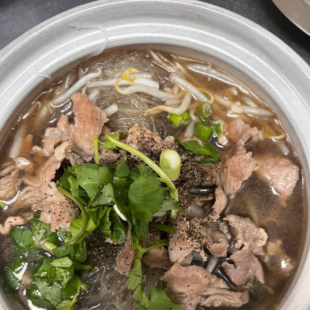 Boat Noodles Soup.