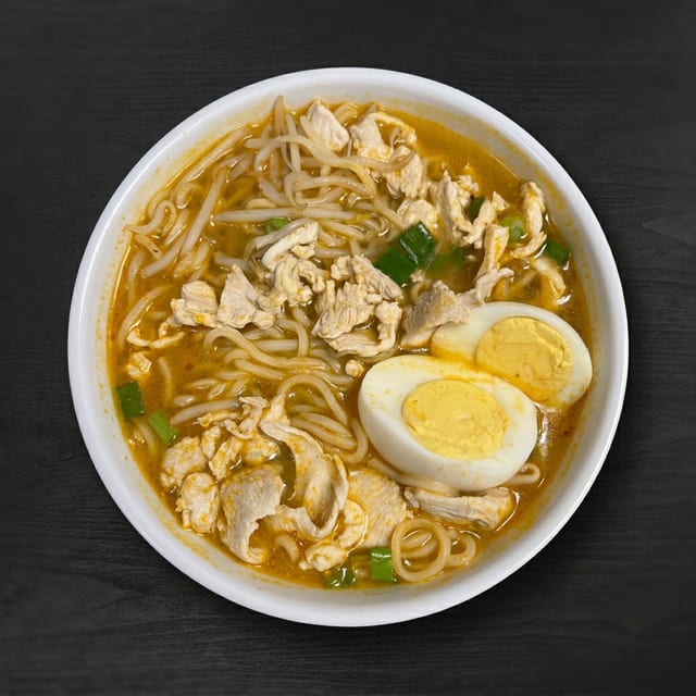 Ramen Noodles Soup.