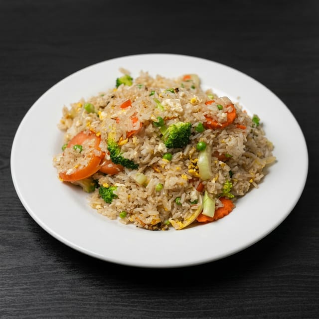 Vegetable Fried Rice.