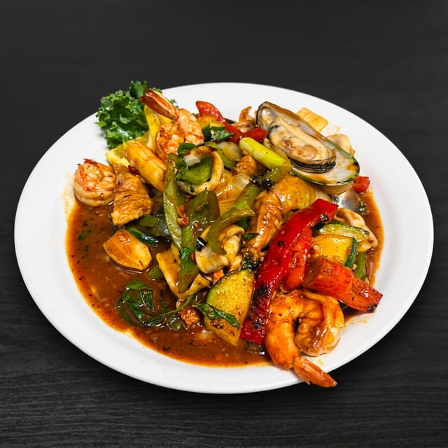 Seafood Combo.